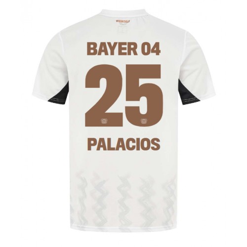 Fotbalové Dres Bayer Leverkusen Exequiel Palacios #25 Venkovní 2024-25 Krátký Rukáv